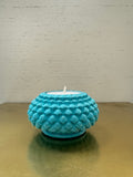 Sequenze - candela decorativa turchese