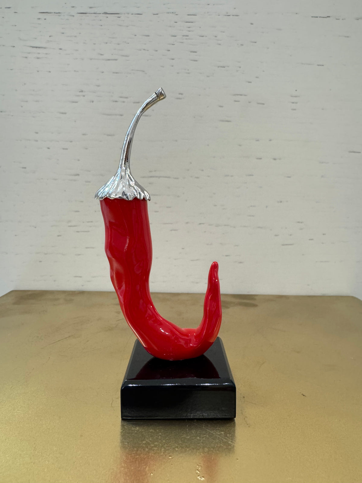 Sequenze - oggetto decorativo portafortuna a forma di peperoncino
