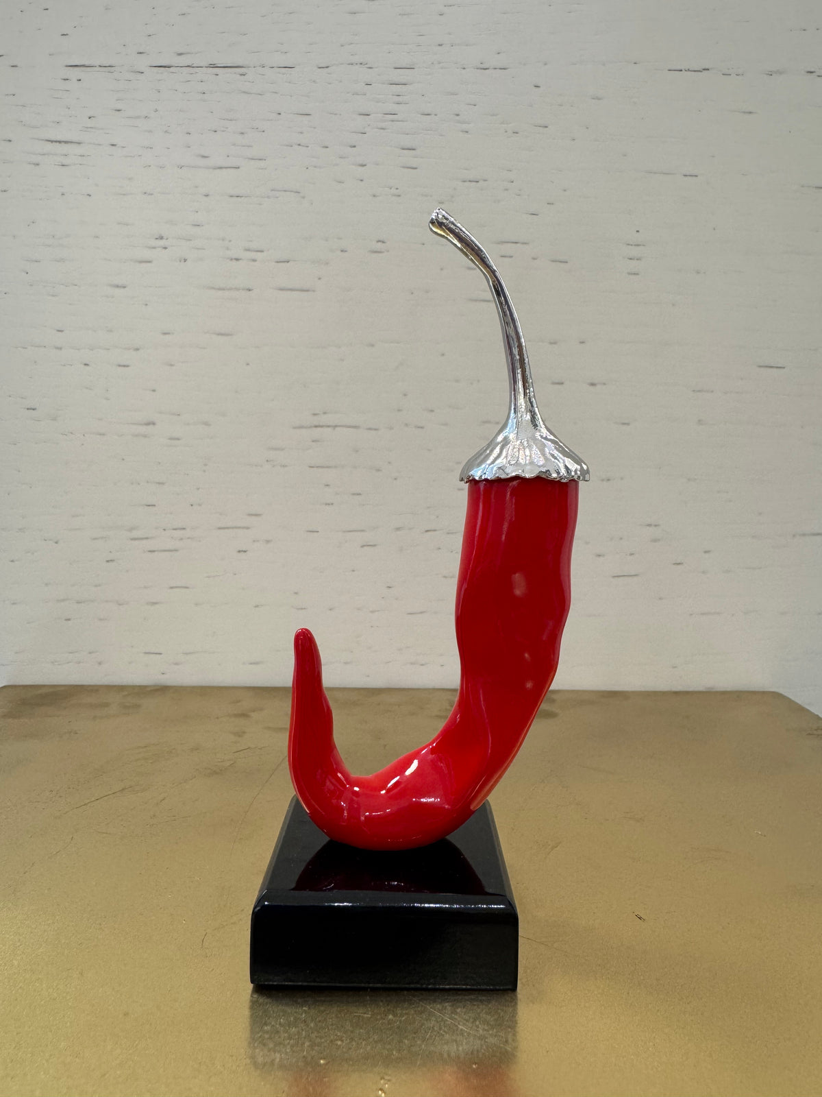 Sequenze - oggetto decorativo portafortuna a forma di peperoncino