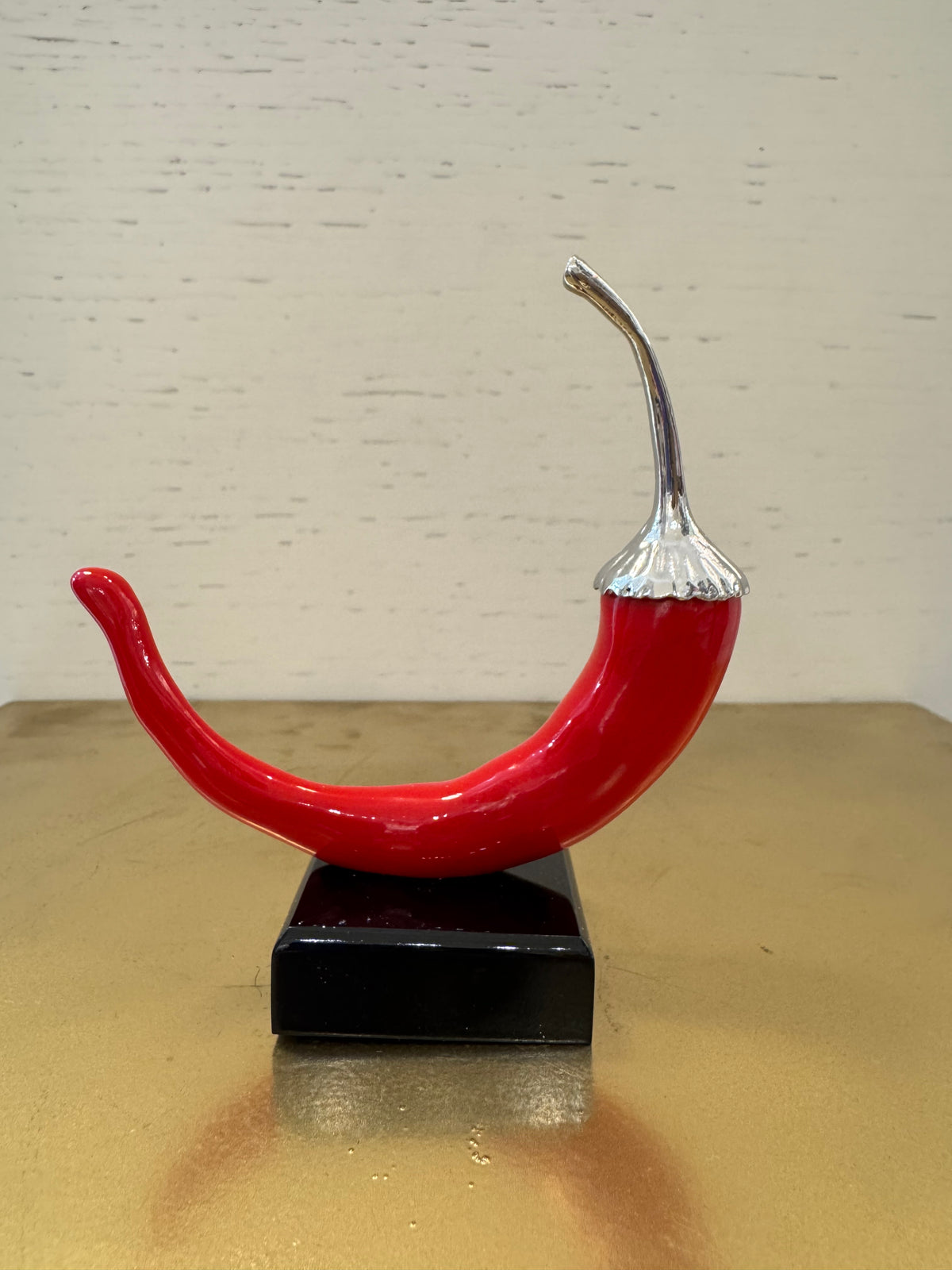 Sequenze - oggetto decorativo portafortuna a forma di peperoncino