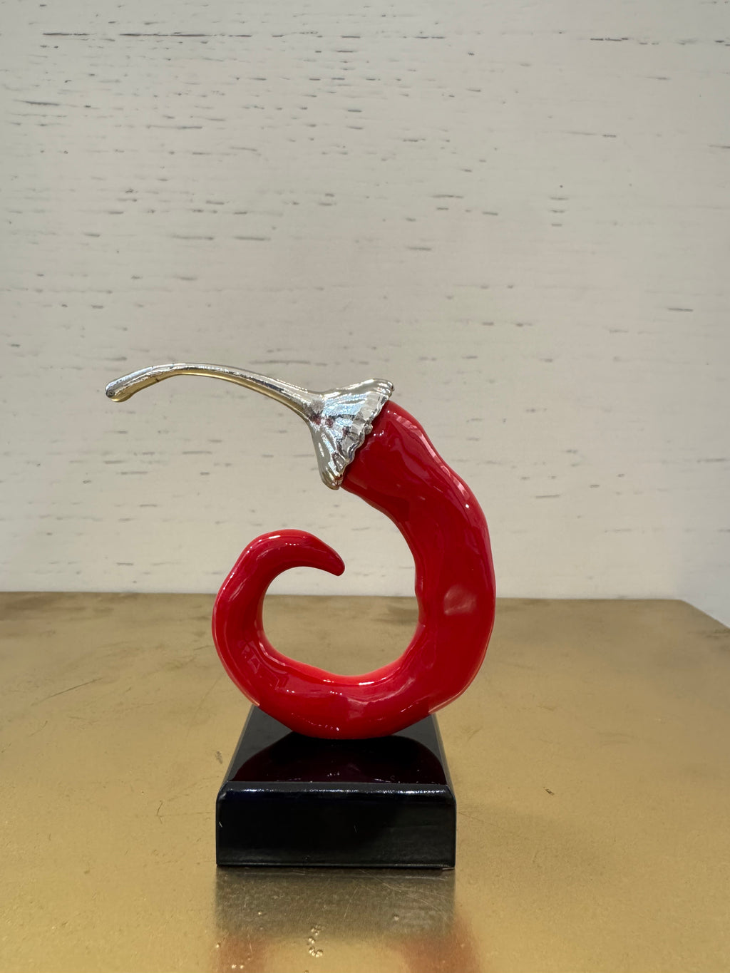 Sequenze - oggetto decorativo portafortuna a forma di peperoncino